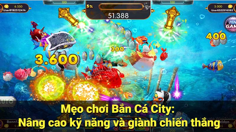 Bắn Cá City - Mẹo Chơi Nâng Cao Kỹ Năng & Chiến Thắng 3 Mẹo chơi Bắn Cá City: Nâng cao kỹ năng và giành chiến thắng
