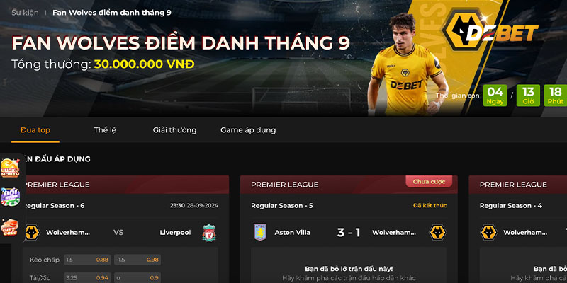 Một số thông tin về Debet – Nhà cái cá cược trực tuyến hàng đầu.