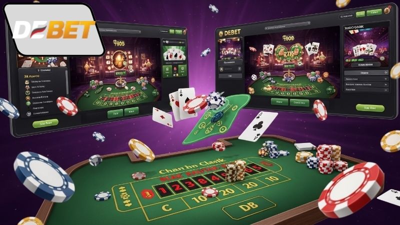 Các trò chơi hot tại casino trực tiếp Debet