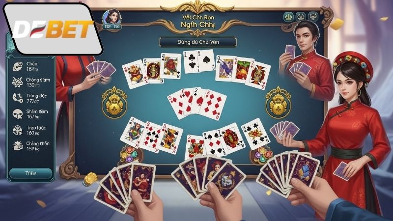 Đánh bài đổi thưởng Debet – Cơ hội làm giàu mỗi ván bài 3 Hướng dẫn chơi đánh bài đổi thưởng Debet