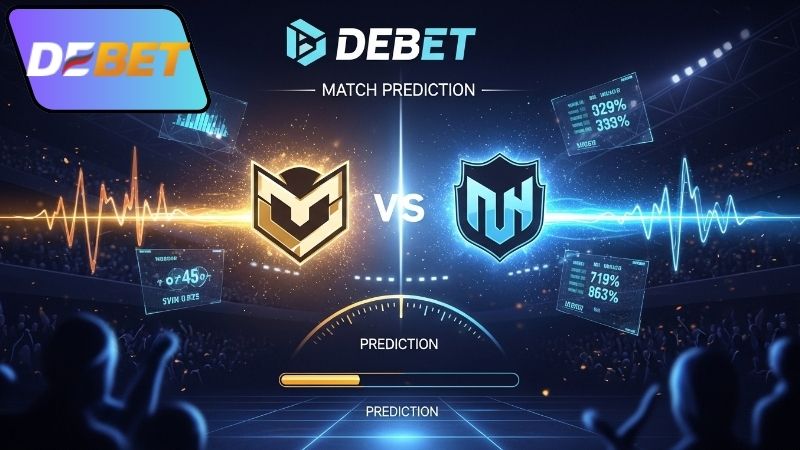 Trải nghiệm dự đoán kết quả esports trước trận Debet