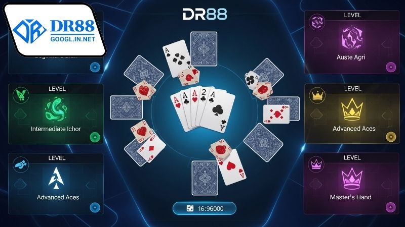 Game bài trực tuyến có nhiều cấp độ chơi DR88 cho người chơi 3 Ưu điểm của game bài trực tuyến có nhiều cấp độ chơi DR88