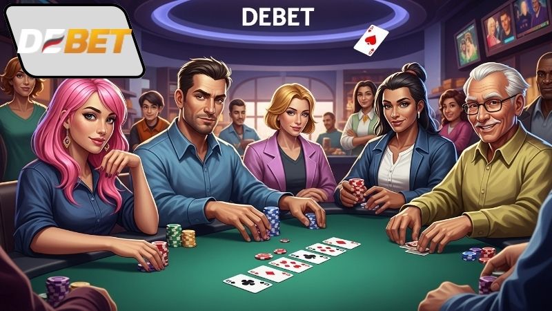 Poker Debet – Sân Chơi Chiến Thuật Đổi Thưởng Đỉnh Cao 3 Cách chơi Poker trên Debet từ A-Z